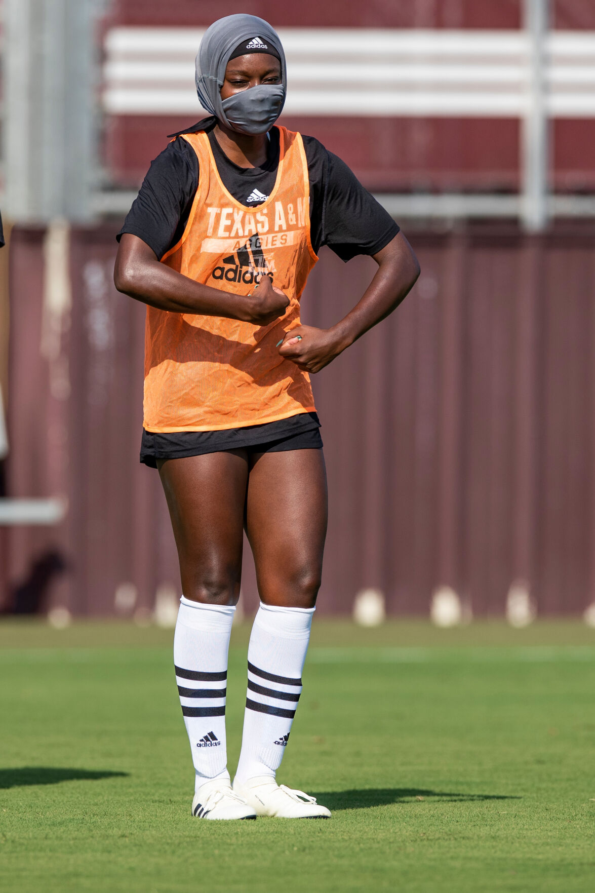 Texas A&M preseason soccer practice